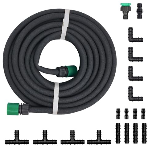 Drip Hose Set, 1/2 Soaker Hose Set