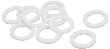 Aexit 20mmx14mmx2mm PTFE-Runde Unterlegscheibe Dichtring Weiß 10st (7f85451cad3a83968bca309836669308)