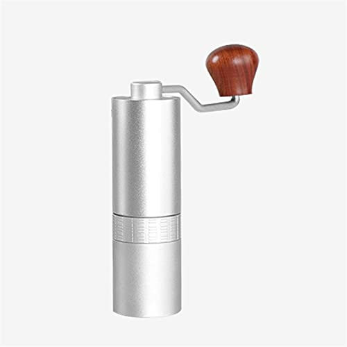 Meuleuse à café en acier inoxydable manuel manuel manuel de café grinders moulin à outils de cuisine (Color : Silver)