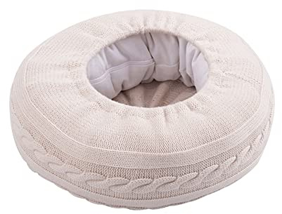 LICHENGTAI Newborn Photography Props Donut Pillow Prop, Baby Photography Prop Photo Posing Pillow Basket, Baby Photographia Prop Posture Aid Photoshoot Set for 0-6 Months Baby