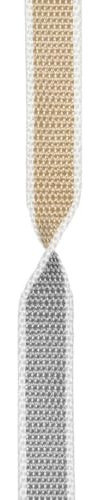 CINTA PERSIANA 18 mm. 5 m. GRIS/BEIGE