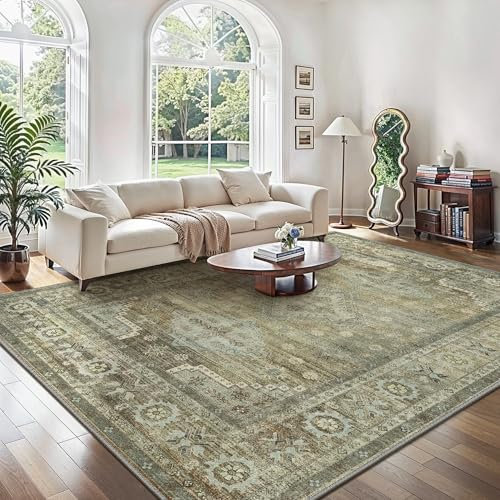 GENIMO Alfombra Salon Sin Peluche,Alfombra Cocina Lavable Antideslizante,Alfombra Pasillo de Dormitorio,Alfombra Silla Escritorio,Comedor,Boho,140x200 cm