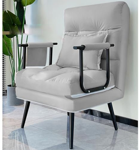 Kompaktes umwandelbares Schlafsofa für kleine Räume, multifunktionaler Klappstuhl, Bett für Schlafzimmer, Wohnzimmer, Büro, Innenbereich, Chaiselongue Stuhl und fauler Stuhl, platzsparende Möbellösung