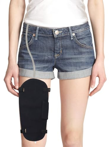 Drainage Bag Cover with Straps for Nephrostomy Bag 600ML Catheter Leg Bag Holder Catheter Bag Covers