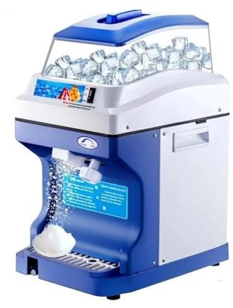 Trituradora de hielo eléctrica de 120/200 kg/h, trituradora de ramas, picadora, licuadora, granizadora, trituradora, máquina for hacer conos de nieve(200KG Per Hour)