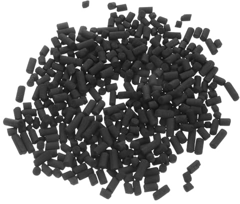 Küchenkomposter Ersatz Aktivkohlefilter 1 Beutel 200g Schwarz | Nachfüllpackung für Geruchsabsorbierende Filter, Komposteimerfilter für Küchenkomposter und Mülltonnenkomposter