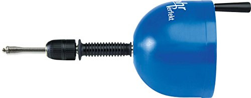 Profi Rohrreinigungs-Gerät 10mm x 10m, 16mm T-Nut Kupplung für Werkzeuge, Bohrmaschinen-Anschluss, Schnellspannfutter, MarkenwareMade in Germany von ROKA Store