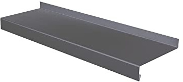 Sarei 4013053 Ausladung 195 mm x 1,25 m lang Fensterbank Außen, Anthrazit