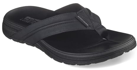 Skechers PATINO Marlee para hombre, Negro sintético., 44 EU