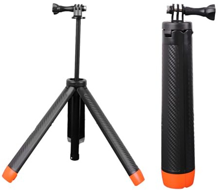 4-in-1 Schwimmender Selfie-Stick, Handgriff-Stativ, Ausziehbares Unterwasser-Einbeinstativ für Action 5 Pro, 4, 3, für X4, X3, Ace Pro 2