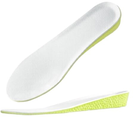 Unsichtbare Einlegesohlen zur Erhöhung der Höhe, Memory-Schaum, atmungsaktiv, bequem, für Männer und Frauen, Fußpflege-Einlegesohle (Boost 2,5 cm, EU 40–44 (270 mm))