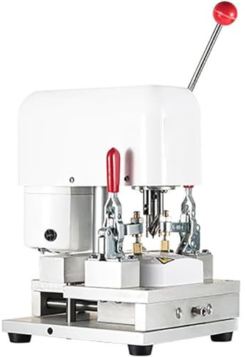 Perforadora de lentes para gafas, perforadora de precisión para monturas sin montura, reparación de gafas y laboratorios ópticos.