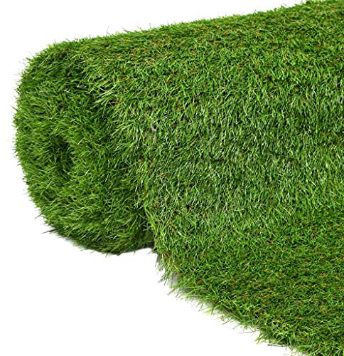 Hogar y jardín, césped artificial para muebles, 1 x 10 m/30 mm, color verde