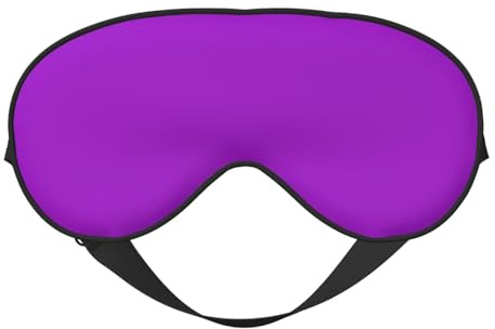 Máscara de sueño para los ojos para hombres y mujeres – Máscara de viaje con hebilla ajustable, máscara de sueño opaca, cómoda máscara de sueño para hombres y mujeres, diadema divertida para juegos