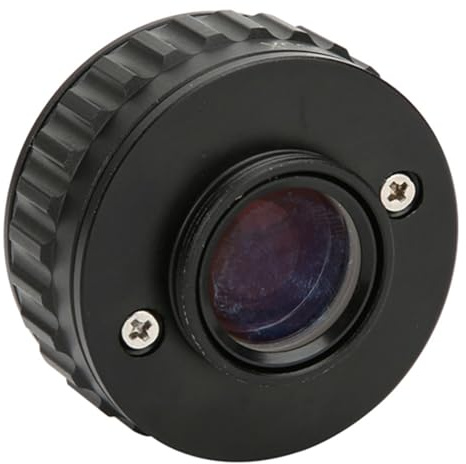 ZJchao Adaptateur de Caméra de Microscope 0,35X pour Microscopes Stéréo Trinoculaires, Monture d'objectif Haute Performance Compatible avec Les Systèmes d'imagerie Numérique et Les équipements de