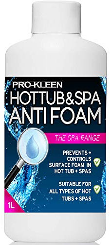 Pro-Kleen Hot Tub & Spa Anti Foam 1L - Defoams Hot Tubs & Spas - Suitable for all Hot Tubs & Spas - Easy To Use