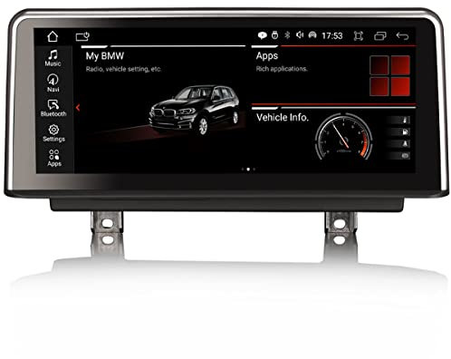 Erisin 10.25 Android 14 8-Kern 4GB RAM+64GB ROM Autoradio GPS Navi für BMW 3er F30 F31 F34 4er F32 F33 F36 M3 M4 NBT System Unterstützt CarPlay IPS iDrive OEM Bluetooth DAB+ Android Auto WiFi Canbus