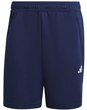 adidas Herren Train Essentials All Set Training Shorts, Dark Blue/White, M