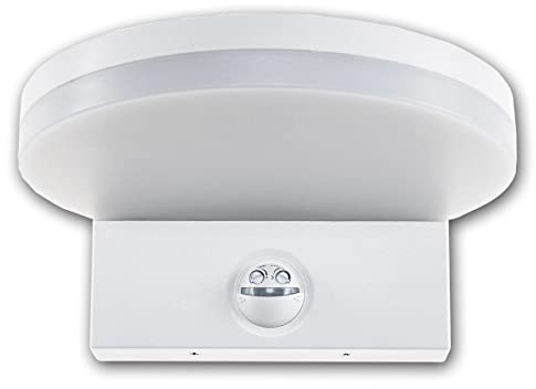 ChiliTec LED Außenlampe mit Bewegungsmelder 15 Watt 1526 Lumen Sensor 9m IP65 Wandlampe für Haus Garten Licht Warmweiß
