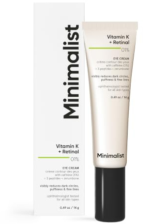 Minimalist 1% Vitamin K + Retinal Eye Cream