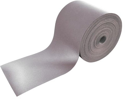 MARARDI Bande Réfléchissante pour la Couture - [10 Mètres x 50 mm] non Adhésif [Gris] Ruban D'avertissement Réfléchissant 100% Polyester - Ruban de Sécurité Haute Visibilité - Réfléchissant ≥380