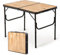 Naturehike Campingtisch Groß Klapptisch höhenverstellbar MDF Tisch mit Tragetasche für Outdoor Camping, Garten, Reisen, Multifunktionstisch 90 × 60 × 37 cm - Großer Holz