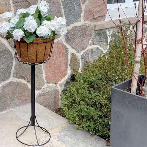 VegTrug Planter, Metal, Black