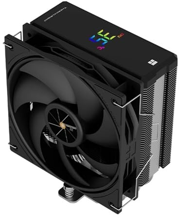 Thermalright Assassin X 120 R Digital CPU Air Cooler - Temperature Display | 4 Heat Pipes, for Intel LGA 1150/1151/1155/1156/1200/1700 AMD AM4/AM5