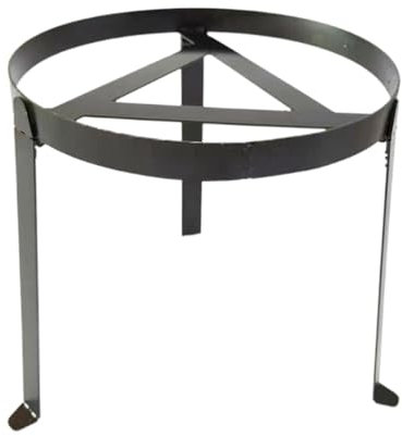 Iouyjiu Tripod Cooking Stand, Klappbarer Tripod Grill, tragbarer Tripod Grill, Campfire Tripod, Campfire Cooking Equipment 24,4 x 25 x 25 cm für Outdoor-Kochen