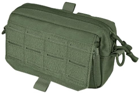 Taktisk molle-påse, 1 000 D nylon vattentät verktygsväska pryl förvaringsväska med krok och ögla för väst ryggsäckar