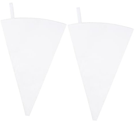 Cabilock Lot De 2 Poches À Douille Réutilisables En Coton Pour Pâtisserie