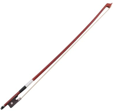 LOLIPPYY Brauner 1/4-geigenbogen aus Rosshaar und Arbor für Violine Leichter Übungsbogen mit Hellem Klang für Präzises Spiel