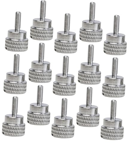 Homoyoyo 15 Pezzi Viti Presser Foot per Macchina da Cucire in Acciaio Viti per Sostituzione Rapida e Montaggio Completo per Domestico e Studio Affidabili e Facili da Installare