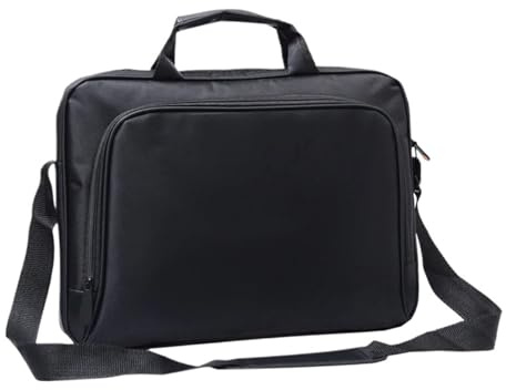 AEJHSIN Laptopväska 15,6/17 tum business kontor laptopväska stor kapacitet handhållen axel över kroppen för män verkställande portfölj
