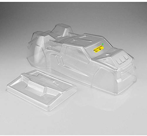J Concepts Inc. 1/10 F2 Finnisher LTWT Clear Body with Rear Spoiler: T6.1, JCO0355L