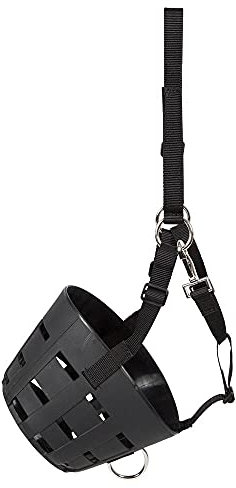 PFIFF 102382 Fressbremse mit Kopfstück, schwarz S