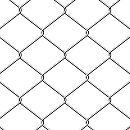 Strong 2mm Wire Mesh Fence Roll, Chain Link Fence Galvanized Hardware Cloth Flexible Anti-rust for Raising Sheep, Chickens Home Improvement Building Supplies ( Color : Silver , Size : 1.2x20m )