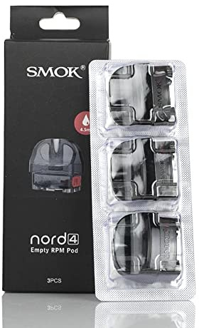 Smok Nord 4 Empty RPM Pod 3pcs empty pod for SMOK Nord 4 Pod Kit