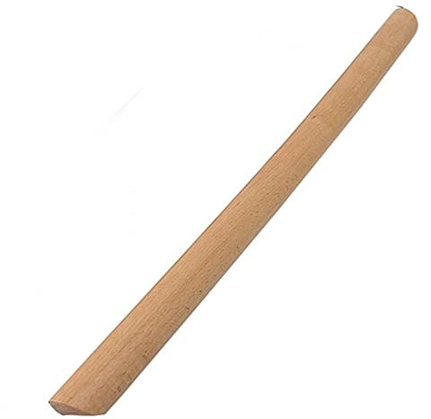 Holz Möbelgriff Massiv Holzgriffe,Schrankgriffe,Möbelbeschlag Griffe Türgriff Schrankgriff Schubladengriff für Tür Schrank Schublade 1 Stück (Full Length,600mm)