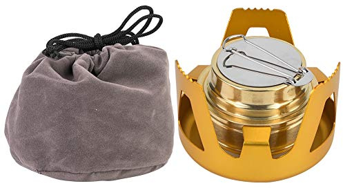 Nimomo Spirit Burner Durable al Aire Libre portátil Ultraligero Mini Cocina Spirit Burner Alcohol Combustible Estufa BBQ Camping