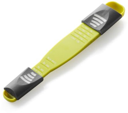 OUNONA Adjustable Measuring Spoon Metric Spoons for Measurement Dishwasher Safe