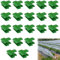 Clip Tonde da Giardino,Clip per Piante,Clip per Tubi da Giardino,Clip a Tunnel,Clip per Pellicola per Serra,Copertura Film Serra,Clip per Serra Verde,per Supporto Estensione Delle Piante,20 PCS