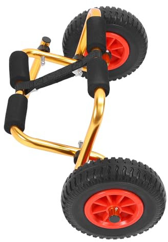 Tbest Chariot de transport robuste pour kayak - Pour une gestion facile des embarcations - Convient aux petits bateaux