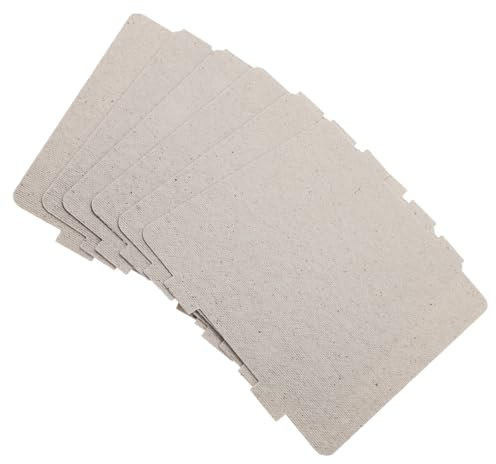 FUNNETOYU 6pezzi Mica Per Microonde Copertura Per Guida D'onda Accessori Per Riparazione Di Microonde Sostituzione Per Mica