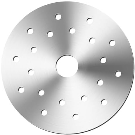 FUNOMOCYA Edelstahl Wärmeleitplatte Induktionsherd Adapter Conduction Plate Hitzeverteilter Kochfeld Zubehör Für Gleichmäßige Wärmeverteilung Robuste Küche