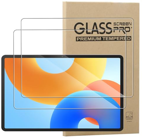 KUSINHOKA [2 Pack] Screen Protector for HUAWEI MatePad 11.5 2025 Tempered Glass,Ultra Resistant,Anti Fingerprints,HD Clear,No Bubbles,9H Hardness Protector Film Tempered Glass Film,Transparent