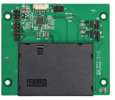 Fangxuee Lector de Tarjetas con Chip USB, Módulo Lector de Tarjetas de Contacto con Tarjeta IC Integrada, Conectar y Usar
