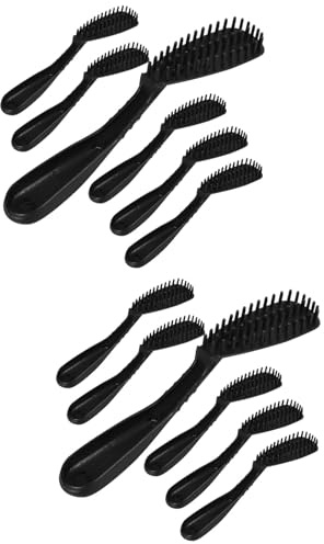 VICASKY 12 Pièces Set de Pinceaux pour Teinture de Cheveux Peignes Ergonomiques pour Salon de Coiffure et Usage Domestique Accessoires pour Coloration et Mèches