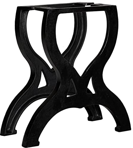 vidaXL Couchtischbeine 2 STK. X-Rahmen Gusseisen