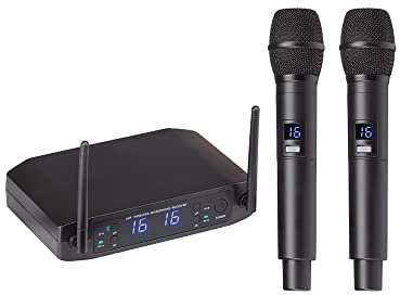 RADIOMICROFONO UHF SOUNDSATION WF-U216HH 16+16 CH 2 TX A MANO 521-549MHz